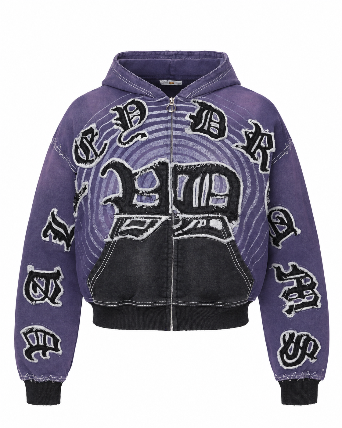 Vale Forever Hypnotiq Zip Up Hoodie Blue