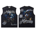 MAJESTIK Eagle Racing Graphic Sleeveless T-Shirt