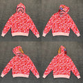 BAPE Shark Pink Camo Full Zip Hoodie