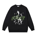 Off-White Graphic Artwork Sweatshirt Black