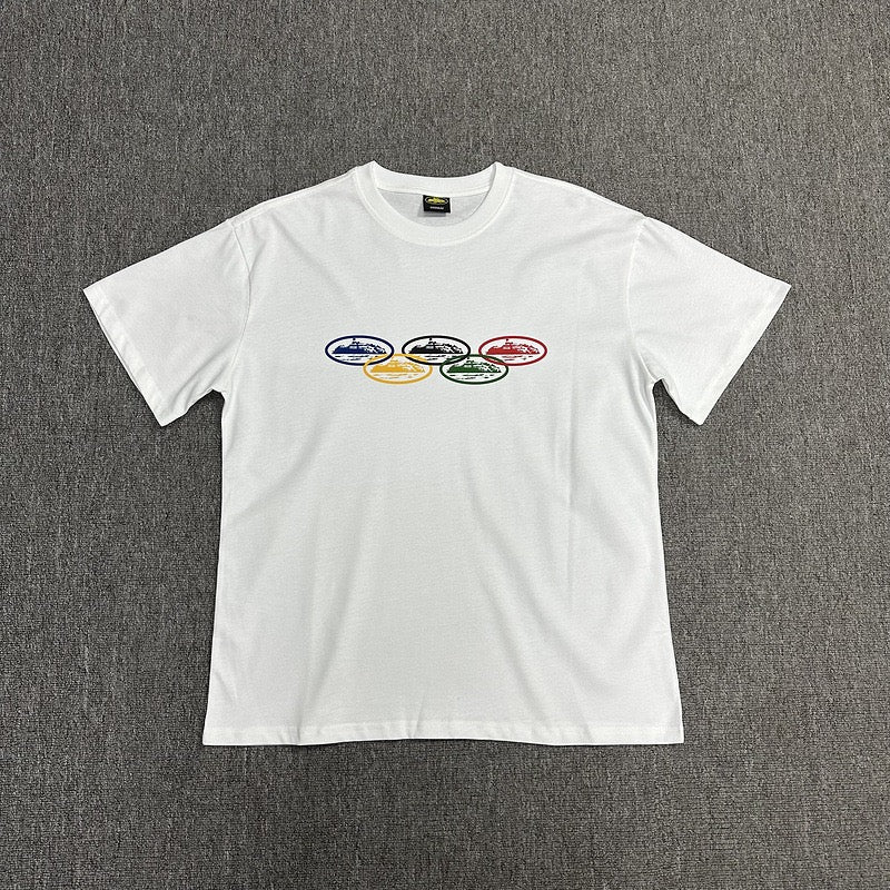 Vintage Graphic Print Casual T-Shirt Unisex Streetwear Short Sleeve Tee