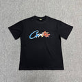 Graphic Print Oversized T-Shirt Men Streetwear Casual Short Sleeve Tee