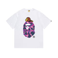BAPE Purple Camo Ape Head Graphic T-Shirt