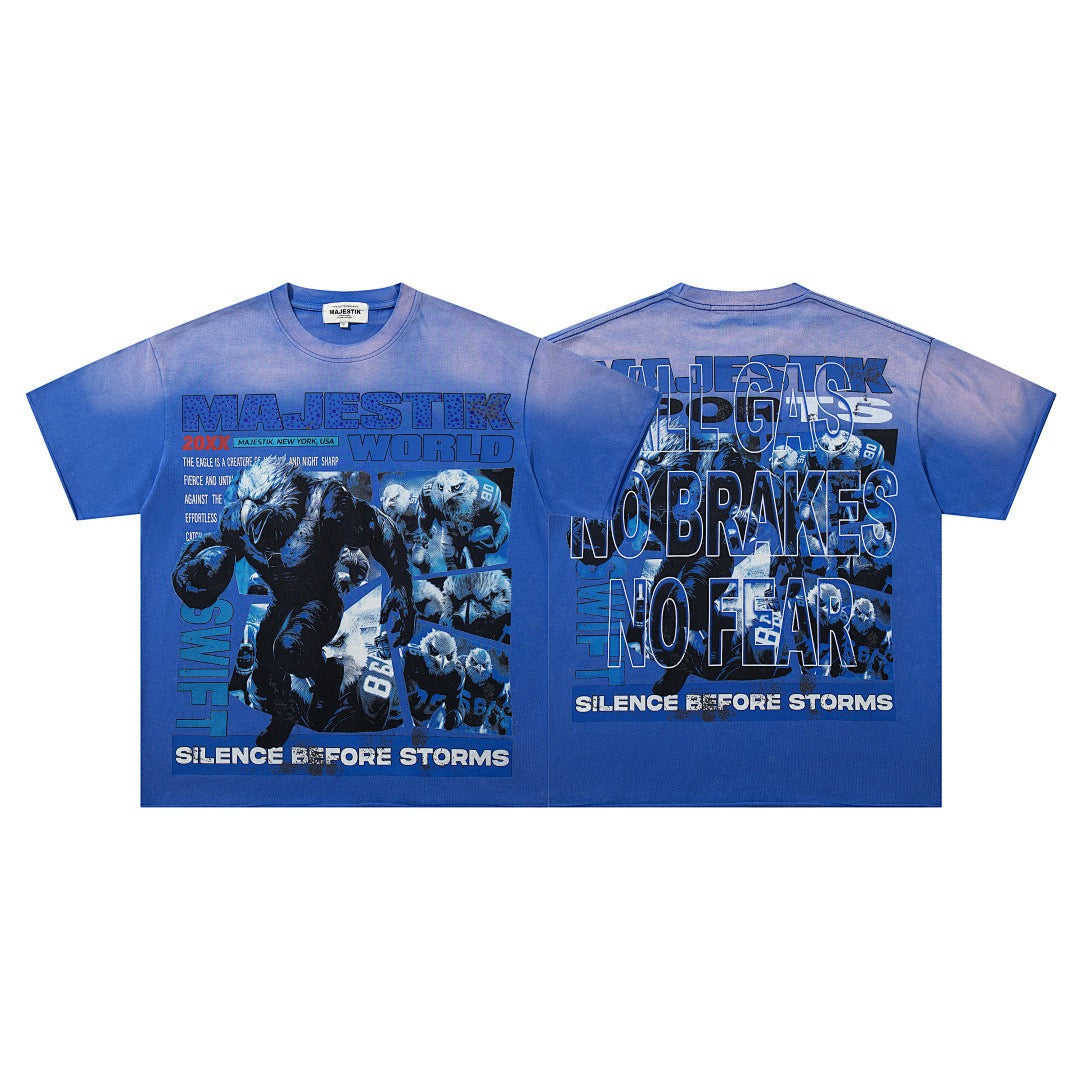 MAJESTIK Graphic Streetwear Vintage T-Shirt