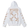 Off-White Tape Arrow Hoodie White