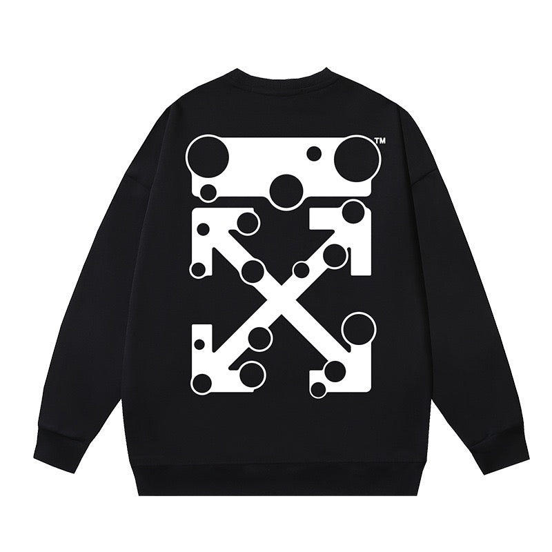 OFF WHITE Bubble Arrow Logo Crewneck Sweatshirt