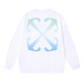 OFF WHITE Gradient Arrow Logo Crewneck Sweatshirt