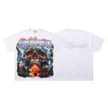 MAJESTIK Skull Volcano Graphic T Shirt