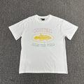 Colorful Graphic Print White T-Shirt Unisex Streetwear Casual Short Sleeve Tee